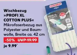 Kaufland Wischbezug PROFI XL COTTON PLUS Angebot