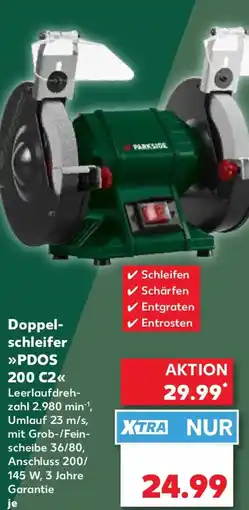 Kaufland Doppelschleifer PDOS 200 C2 Angebot