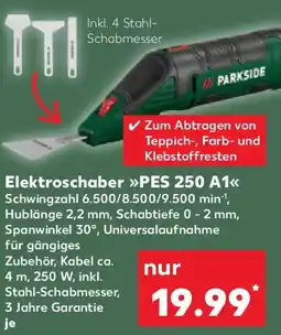Kaufland PARKSIDE Elektroschaber PES 250 A1 Angebot