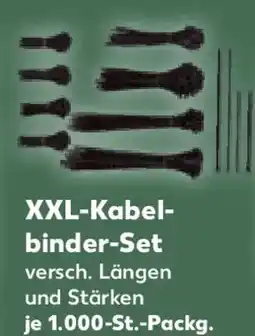 Kaufland XXL-Kabel- binder-Set Angebot