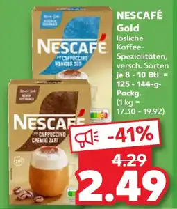 Kaufland NESCAFÉ Gold Angebot