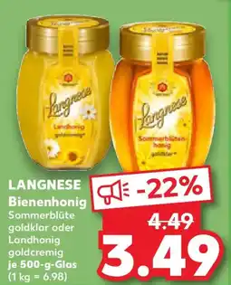 Kaufland LANGNESE Bienenhonig Angebot