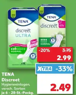 Kaufland TENA discreet Angebot