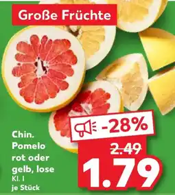 Kaufland Chin. Pomelo rot oder gelb, lose Angebot