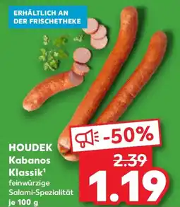 Kaufland HOUDEK Kabanos Klassik Angebot