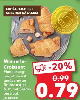 Kaufland Wienerle- Croissant Angebot