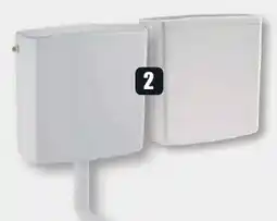 B1 Discount Baumarkt Spülkasten AP 140 2-Mengen-Spültechnik Angebot