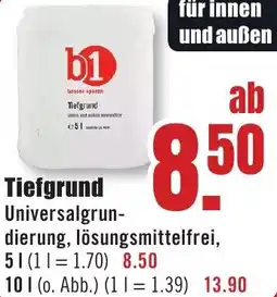 B1 Discount Baumarkt Tiefgrund Angebot