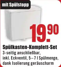 B1 Discount Baumarkt Spülkasten-Komplett-Set Angebot