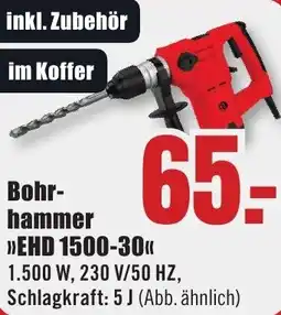 B1 Discount Baumarkt Bohr- hammer EHD 1500-30 Angebot