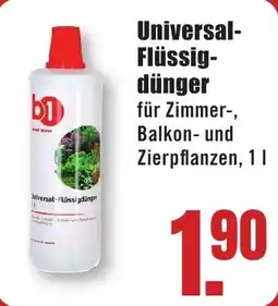 B1 Discount Baumarkt Universal Flüssigdünger Angebot