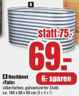 B1 Discount Baumarkt Hochbeet Tais Angebot