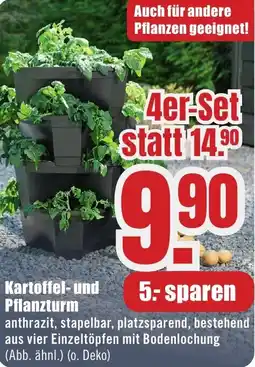 B1 Discount Baumarkt Kartoffel- und Pflanzturm Angebot