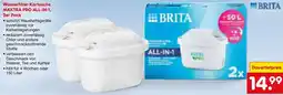 Netto Marken-Discount BRITA Wasserfilter-Kartusche MAXTRA PRO ALL-IN-1, 2er Pack Angebot