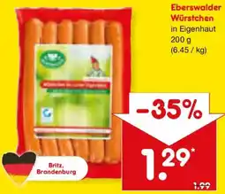Netto Marken-Discount Eberswalder Würstchen Angebot