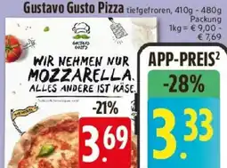E-Center Gustavo Gusto Pizza Angebot
