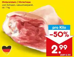 Netto Marken-Discount Hintereisbein / Hinterhaxe Angebot