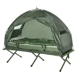Netto Marken-Discount Outsunny Campingbett Polyester, Oxford Angebot