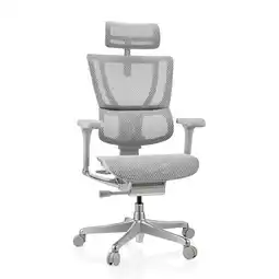 Netto Marken-Discount hjh OFFICE Luxus Chefsessel ERGOHUMAN SLIM G GEN2 Netzstoff mit Armlehnen (höhenverstellbar) Angebot