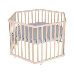 Netto Marken-Discount Laufgitter 6-eckig 'Cosiplay' aus Bio-Buche, inkl. Schutzeinlage 'roba Style' Angebot