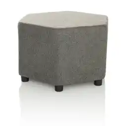 Netto Marken-Discount hjh OFFICE Polsterhocker BAREO Stoff Angebot