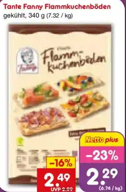 Netto Marken-Discount Tante Fanny Flammkuchenböden Angebot