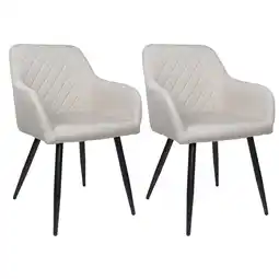 Netto Marken-Discount Albatros Esszimmerstuhl SILA, 2er Set, Beige Angebot