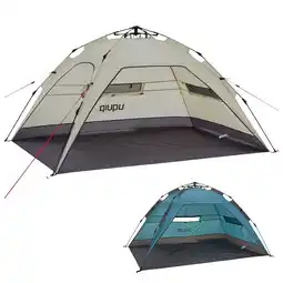 Netto Marken-Discount UQUIP Automatik Strandmuschel Buzzy Strandzelt Reise XL Wind Sonnen Schutz UV50+ Farbe: petrol Angebot