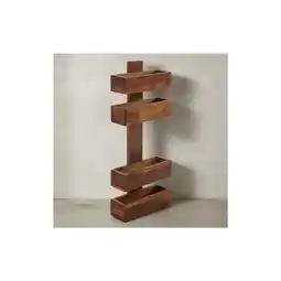 Netto Marken-Discount KADIMA DESIGN Zeitungsständer NAKO Massivholz: Klassisch, stilvoll, viel Stauraum, handgefertigt Angebot