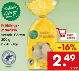 Netto Marken-Discount Fröhliche Osterzeit Frühlingsmandeln Angebot