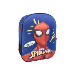 Netto Marken-Discount Spiderman 3D Kindergarten Rucksack Kinder Rucksack, Vorschule, leicht Angebot