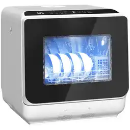 Netto Marken-Discount HOMCOM Tischgeschirrspüler Kunststoff, Hartglas Angebot