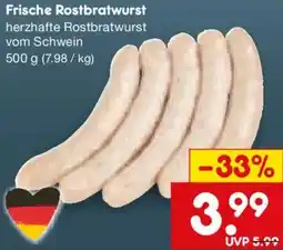 Netto Marken-Discount Frische Rostbratwurst Angebot