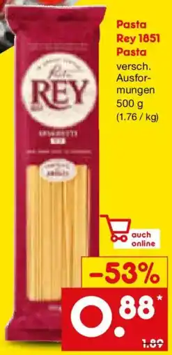 Netto Marken-Discount Pasta Rey 1851 Angebot