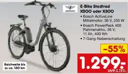 Netto Marken-Discount ZUNDAPP E-Bike Stadtrad X200 oder X300 Angebot