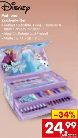 Netto Marken-Discount Disney Mal- und Zeichenkoffer Angebot