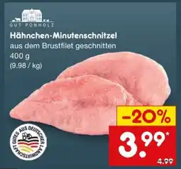 Netto Marken-Discount Hähnchen-Minutenschnitzel Angebot