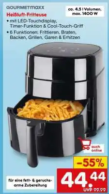 Netto Marken-Discount Heißluft-Fritteuse Angebot