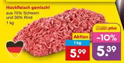 Netto Marken-Discount Hackfleisch gemischt Angebot