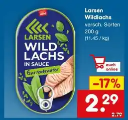 Netto Marken-Discount Larsen Wildlachs Angebot