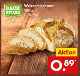 Netto Marken-Discount Weizenmischbrot Angebot