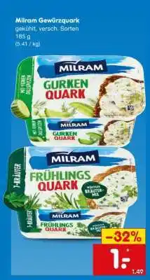 Netto Marken-Discount Milram Gewürzquark Angebot