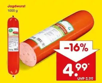 Netto Marken-Discount Jagdwurst Angebot