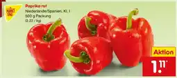 Netto Marken-Discount Paprika rot Angebot