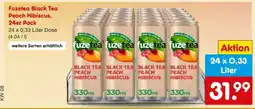Netto Marken-Discount Fuzetea Black Tea Peach Hibiscus, 24er Pack Angebot