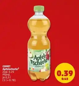 PENNY COMET Apfelschorle Angebot