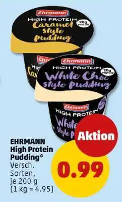 PENNY Ehrmann High Protein Pudding Angebot