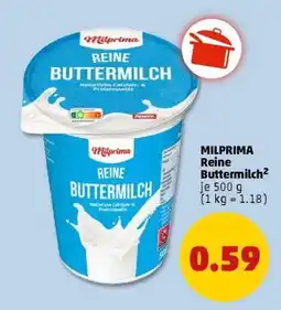 PENNY MILPRIMA Reine Buttermilch Angebot
