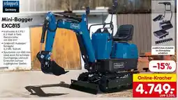 Netto Marken-Discount Mini-Bagger EXC815 Angebot