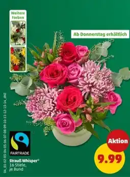 PENNY FAIRTRADE Strauß Whisper Angebot